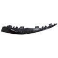 Replacement Black ABS Plastic Front Driver Side Lower Bumper Cover Molding
