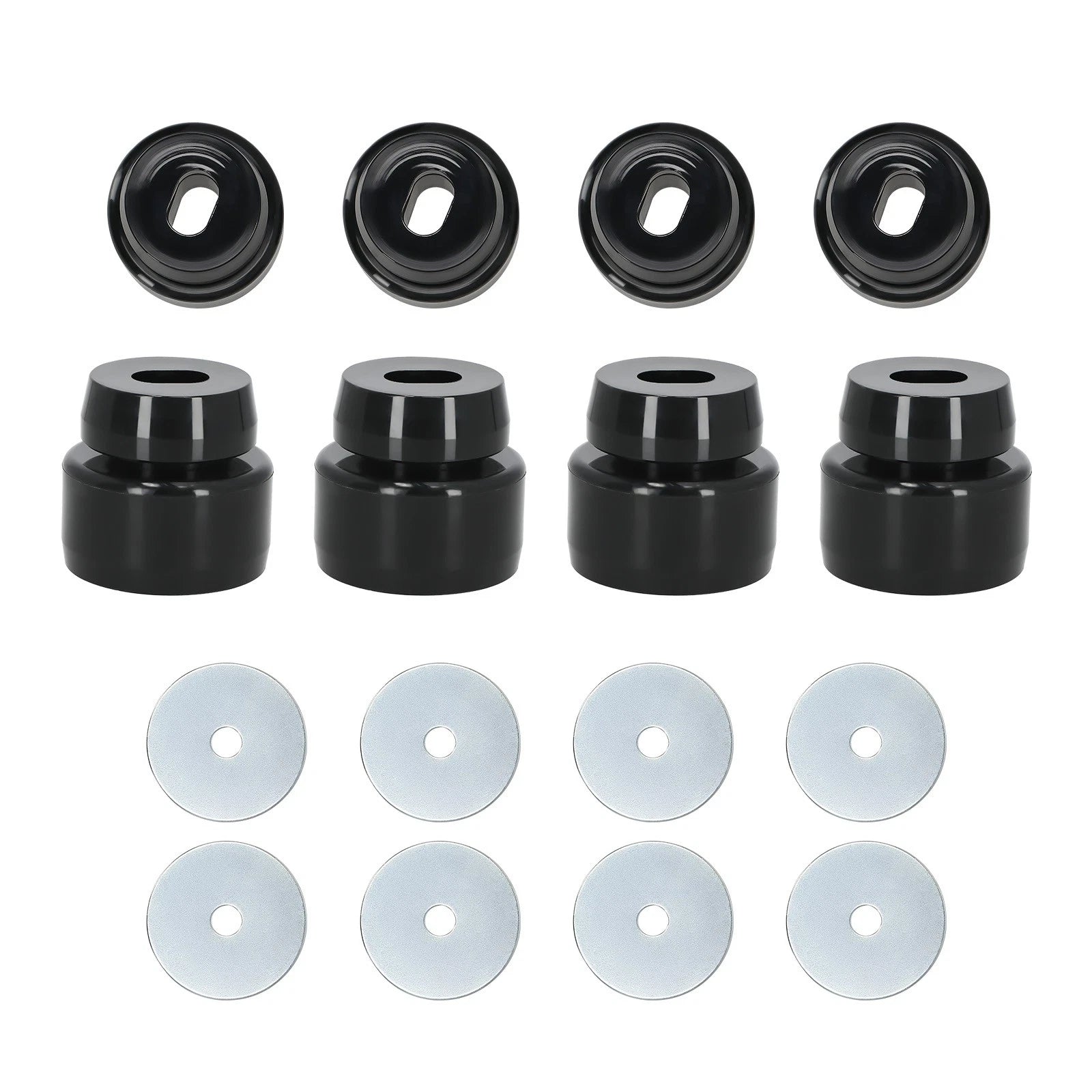 24x Body Cab Mount Bushing for Chevy Silverado GMC Sierra 1500/2500HD (1999–2014)