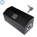 Aluminum Tongue Tool Box for Truck Pickup RV Trailer Bed Storage (30"x13"x13")