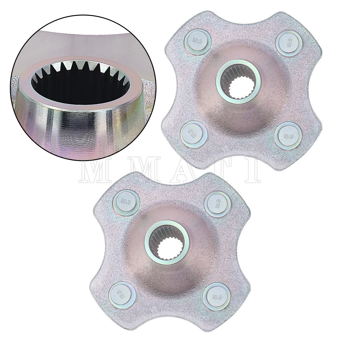 2X Rear Wheel Hub for Honda FourTrax 300 (1993–2000) TRX300FW TRX300