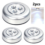 3X LED Touch Lamps Button Spot Lights for Automotive Use