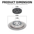 One Way Starter Clutch Bearing Gear Kit w/ Puller for Yamaha Raptor 660R (2002–2003)