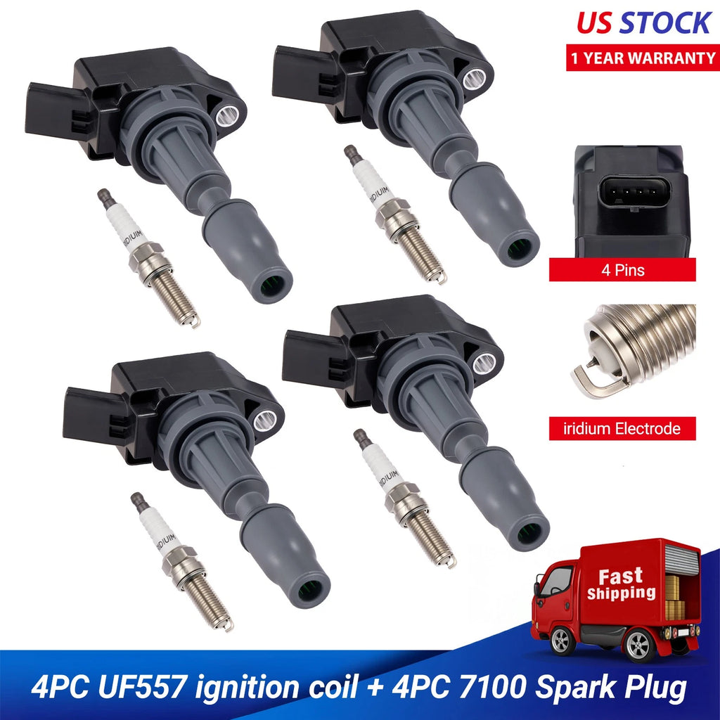 Ignition Coils & Spark Plugs for Kia Sportage 2.4L L4 4X (2017–2020)