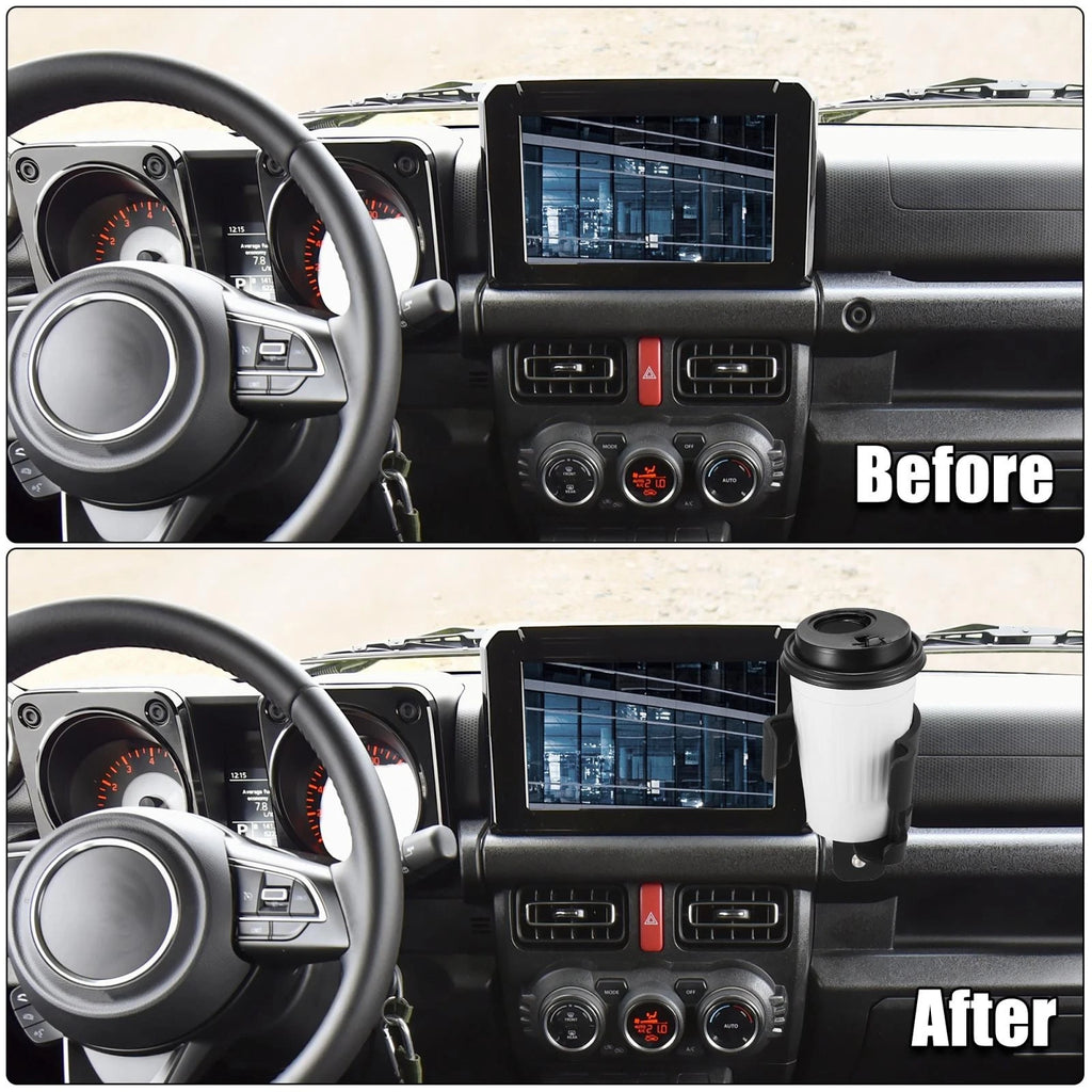 Adjustable Phone Drink Cup Mount Holder Set for Suzuki Jimny (2019–2021)