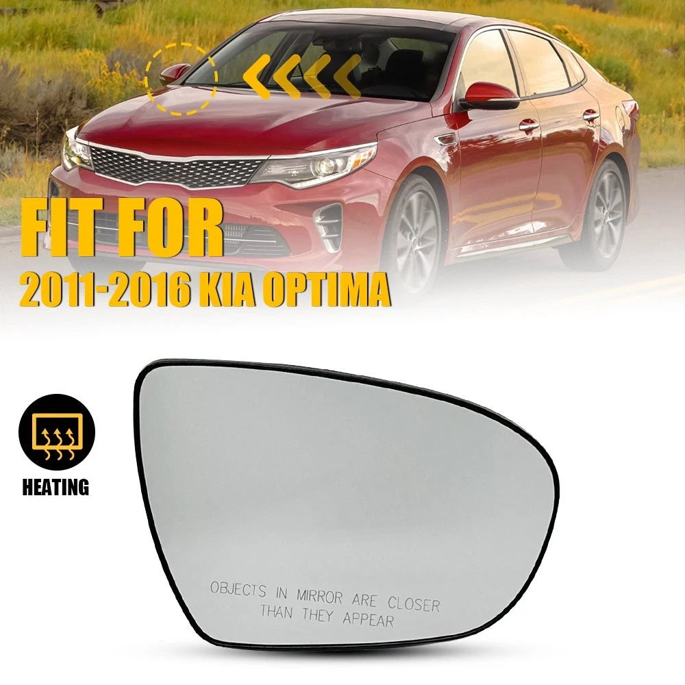 Heated Side Mirror Glass for KIA Optima (2011–2016) KI1325114 H