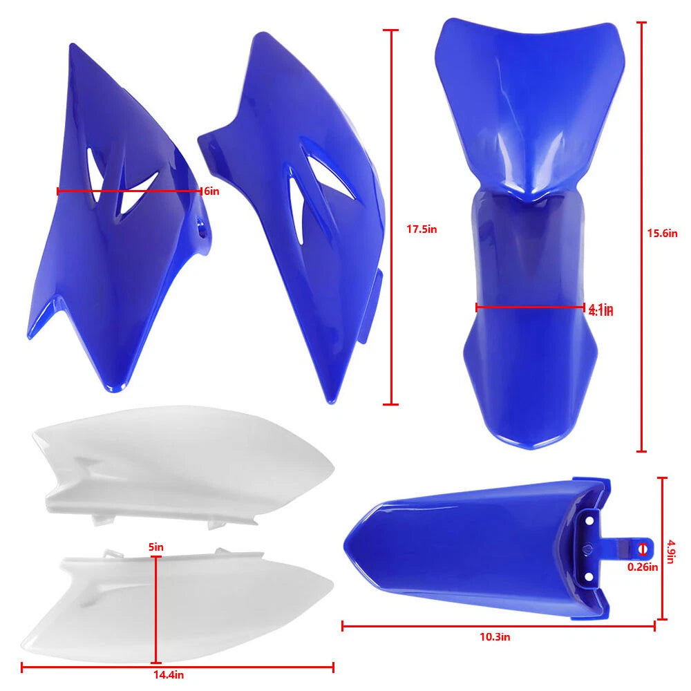 Fender Kit for Yamaha TTR 50 (2006–2021) - ABS Plastic Side Cover Fairing