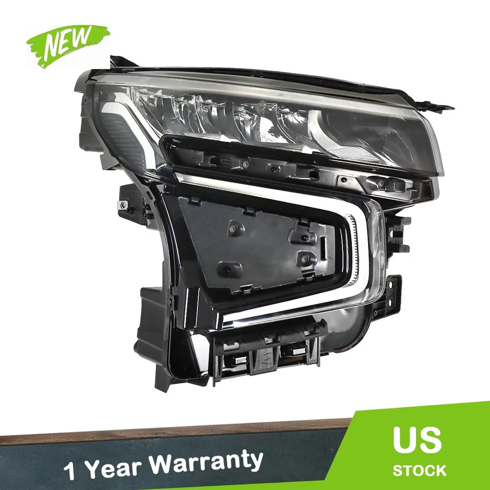 Full LED Headlight Clear Lens for Chevy Tahoe/Suburban (2021–2023) RH