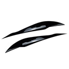 Headlight Eyelid Cover for BMW 3 Series F30 F31 (2013–2018) Glossy Black