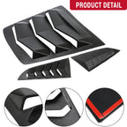 Rear Side Window Louver Sun Shade Cover for Corvette C7 (2014-2019)