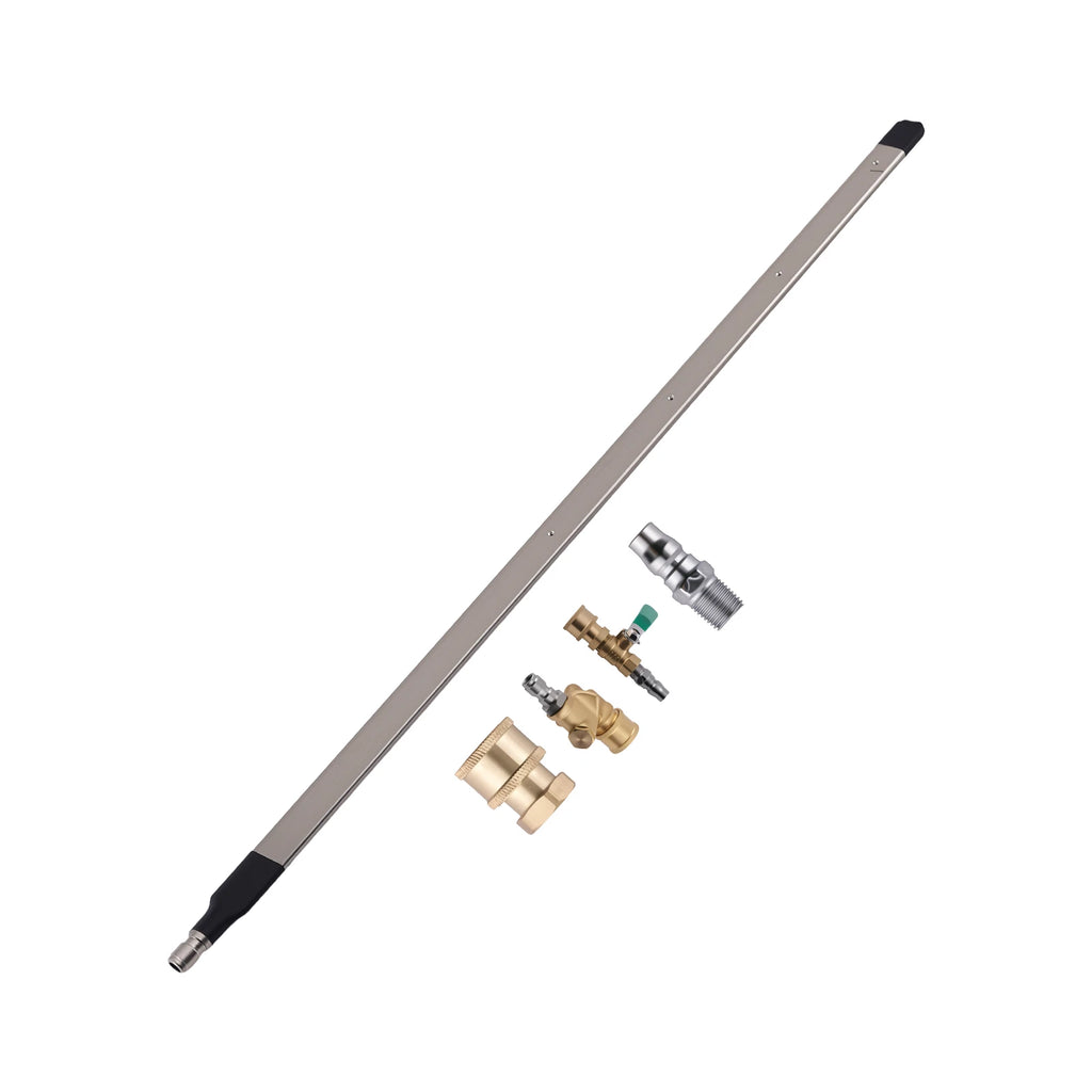 Radiator Flush Wand Tool Kit for Universal Vehicles (23.62in)