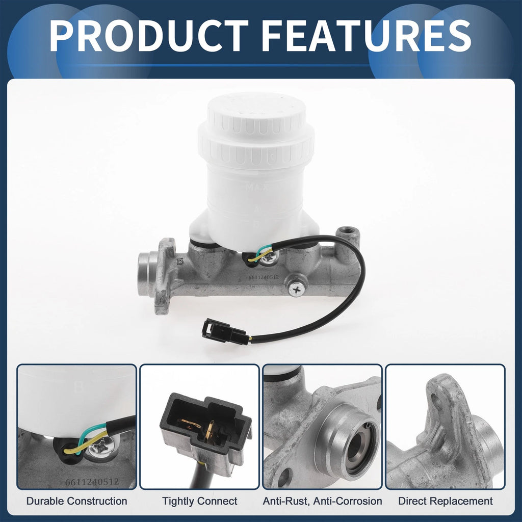Brake Master Cylinder with Reservoir No.MB618717 for Toyota Camry (2002–2006)