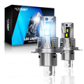 2X H4 LED Headlight Bulbs for NOVSIGHT (100W, 6500K)