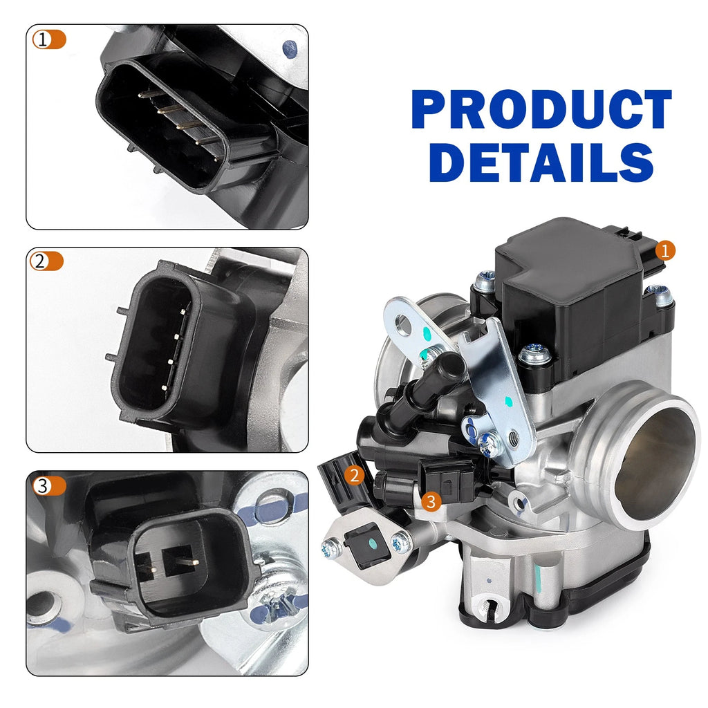 Throttle Body Assy 16400-HR3-A43 for Honda Rancher 420 TRX420 (2014–2019)