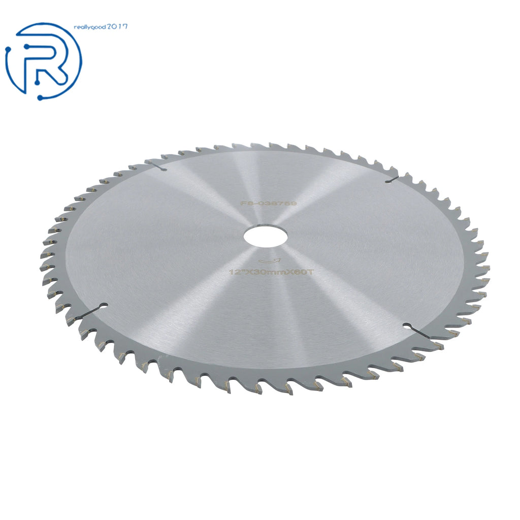 12-Inch 60 Tooth Carbide Saw Blade for Wood Cutting