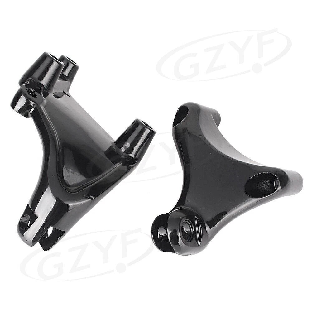 Rear Passenger Footpegs Mount Set for Harley 883 1200 XL Sportster (2014–2017)