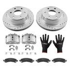 Rear Brake Rotors, Calipers & Pads for Chevy Avalanche 1500/Suburban 1500 (2002)