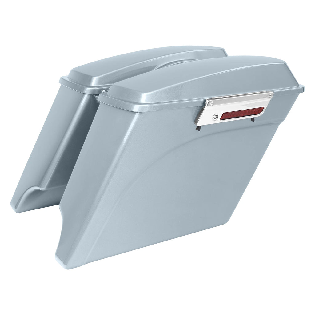 5" Stretched Hard Saddlebags for Harley Electra Street Road Glide King (1993–2013)