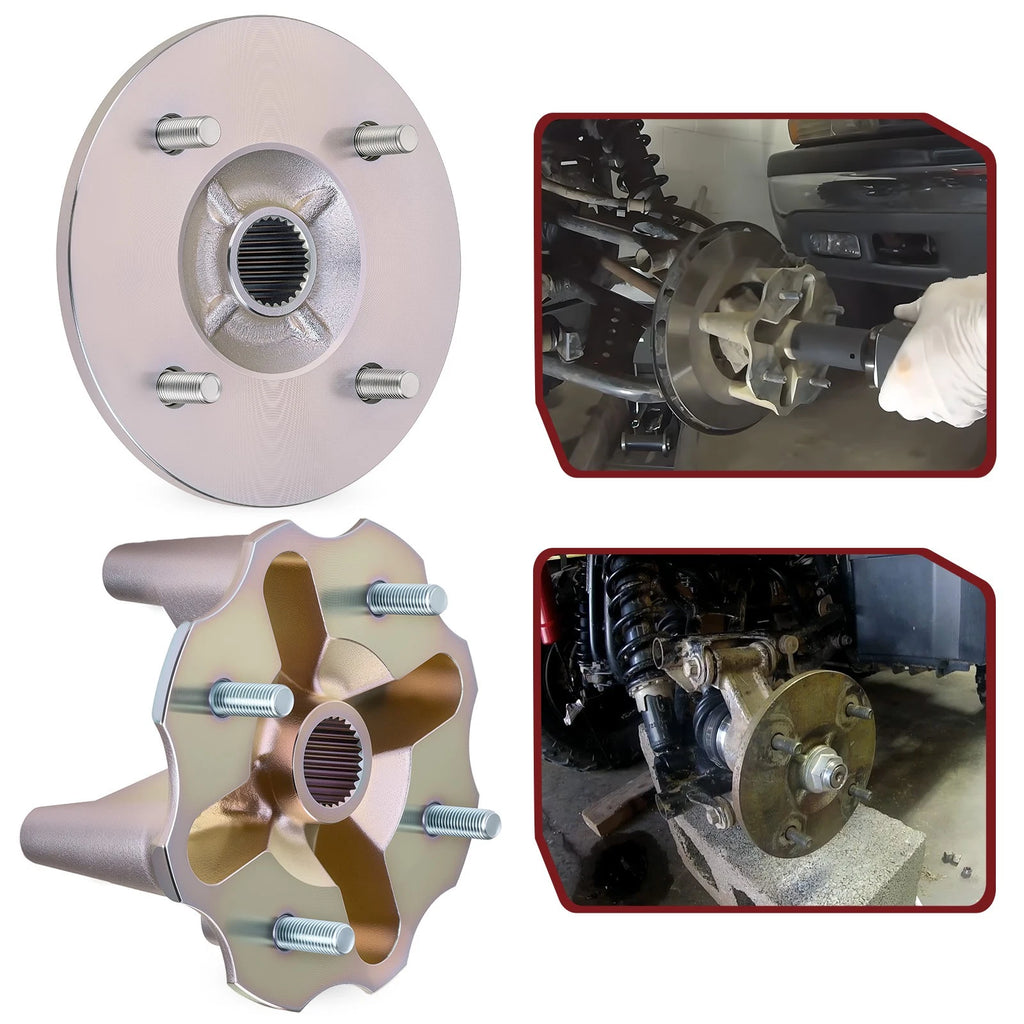 Rear Left Right Wheel Hub for Yamaha Kodiak 400 450 4x4 (2005–2006) YFM400F/450F