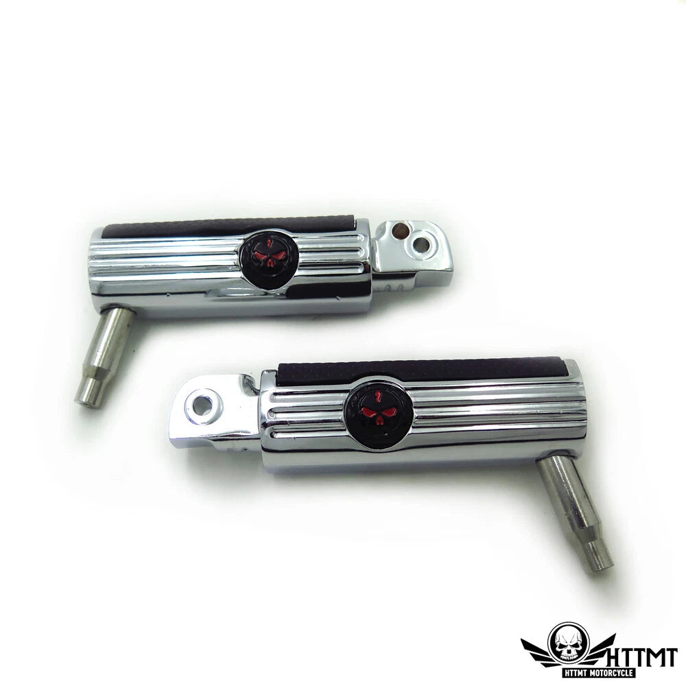 Chrome Footpegs for Yamaha V-Star 1000, 650, Royal Star, V-Max, Virago, Stryker