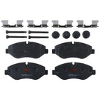 Set of 4 Front Disc Brake Pads for Mercedes Sprinter 2500 (2010–2018)