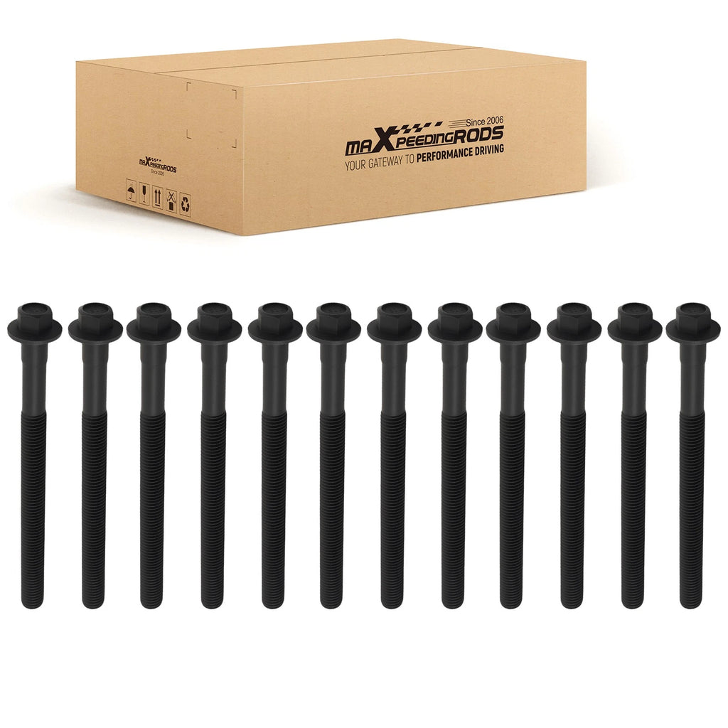 12x Head Bolts for Volvo S60 2.4T 2.5T T5 R AWD (2001–2016) 6842347 15654169