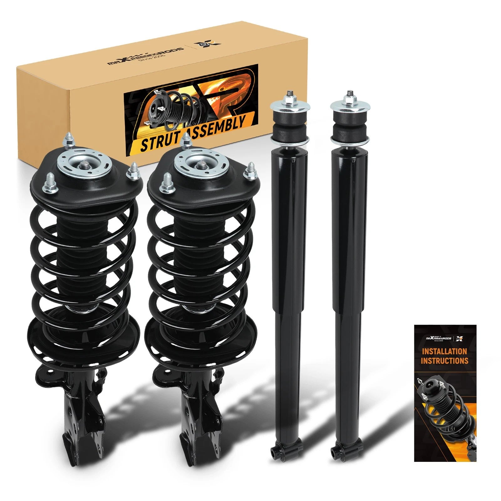 Complete Struts and Shocks Kit for Toyota Prius (2010–2015)