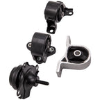 4Pcs Engine Motor & AT Transmission Mount for Honda Civic 1.7L (2001–2005) A4511