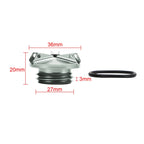 Titanium Oil Filler Cap for Yamaha FZ1 FZ6 FZ6R FZ8 FZR250/R FZS 600 1000