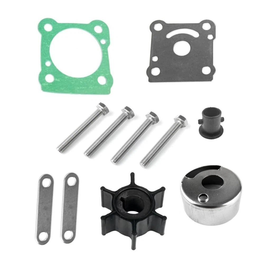 Water Pump Impeller Kit for Mariner 6HP 8HP (2-Stroke) (47-11590M, 6C, 6D, 8C, 18-3066)