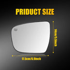 Heated Mirror Glass for Nissan Rogue Pathfinder Murano (2014–2023)