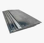 Set of 5 Aluminum Sheet Plates 1/8'' x 15'' x 6'' for Marine Applications