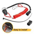 Tether Switch Kit for Polaris Snowmobile 440 550 600 700 800 (1999–2016)