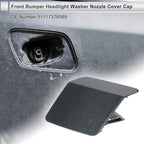 Bumper Headlight Washer Nozzle Cover Cap for BMW X5 F15 (2014–2018)