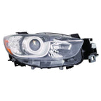 Replacement Passenger Side Halogen Headlight Lens Housing for 2013-16 Mazda CX5
