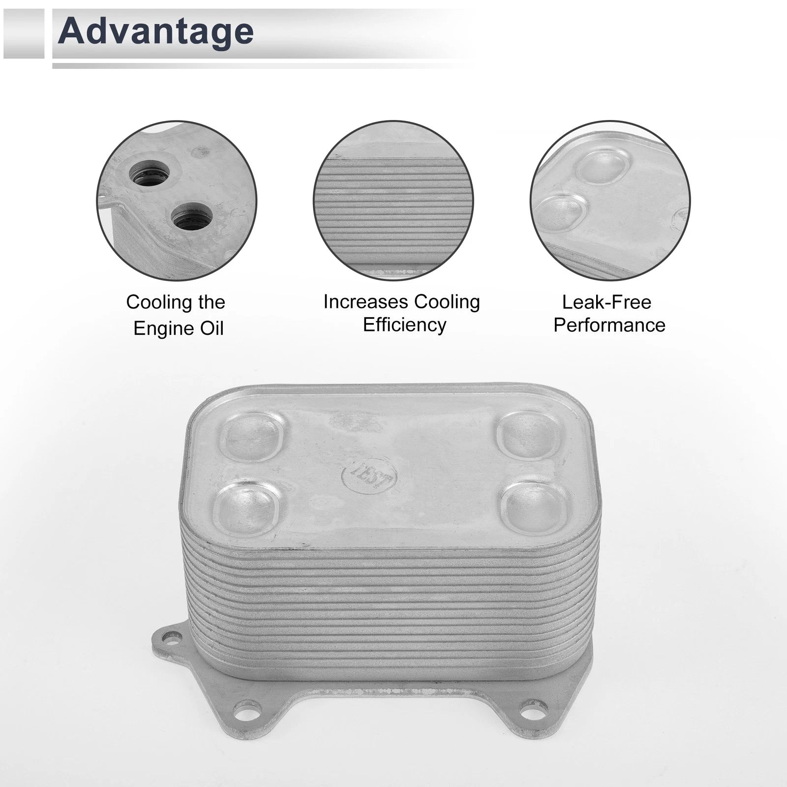 Engine Oil Cooler Set for Audi Q3 Quattro (2013) No. 03L117021C