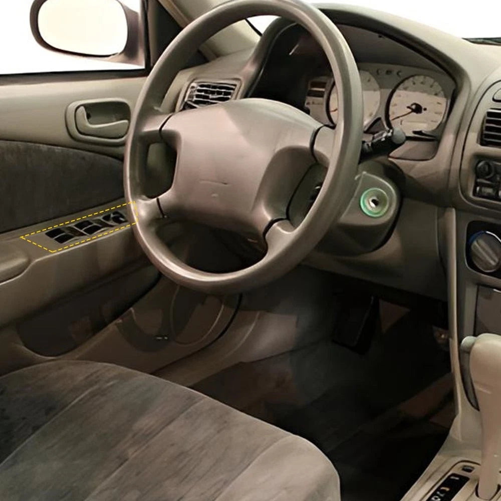 Driver Left Master Power Window Switch Bezel Trim for Toyota Corolla (1998–2002)