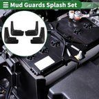 Mud Flaps Splash Guards for Hyundai NEXO (2020–2023) W/ Mount Accessories