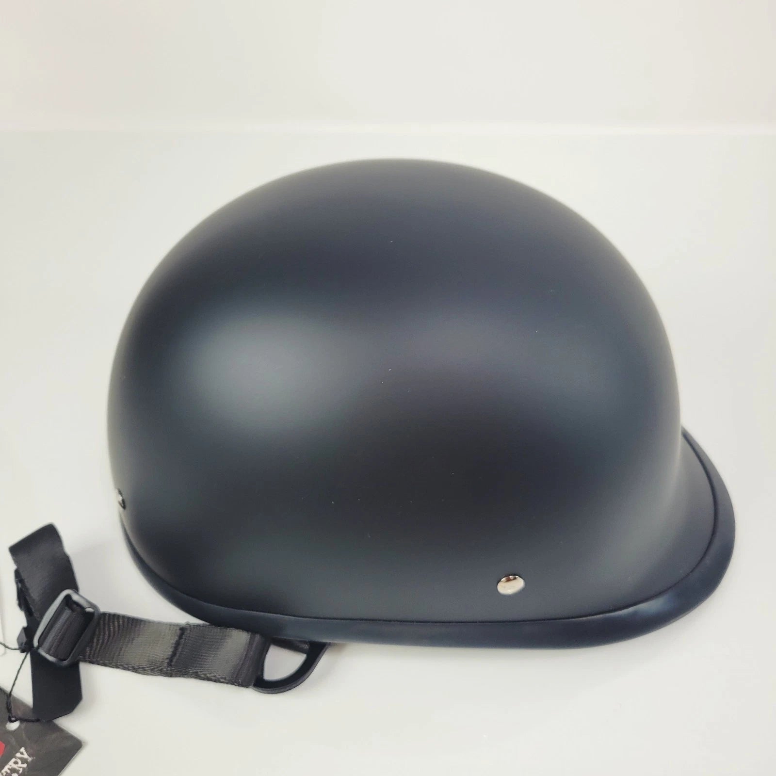Trooper DOT Certified Motorcycle Helmet for Badass (Dull Black Matte)