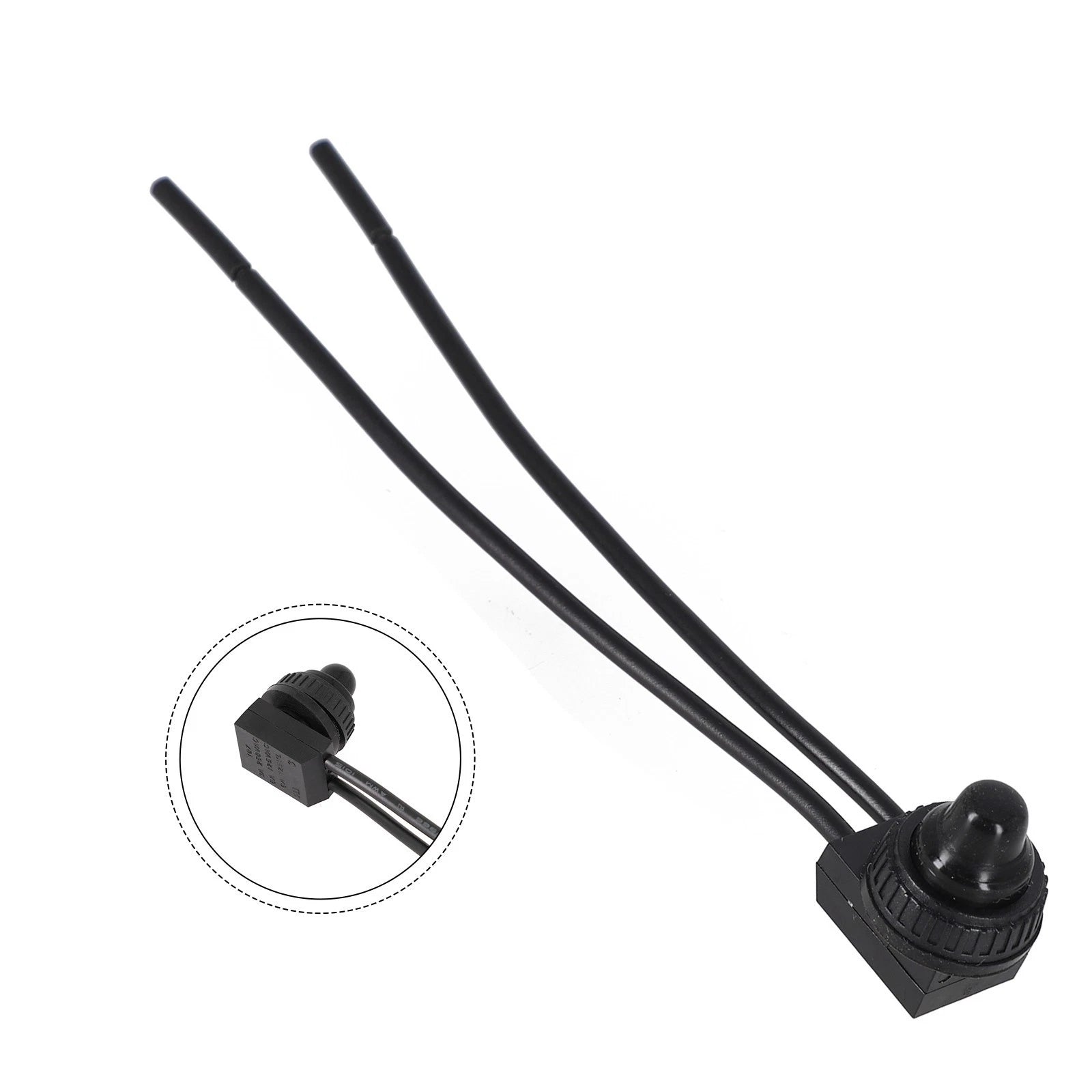 KP107 Waterproof Latching Push Button Switch for Automotive Applications
