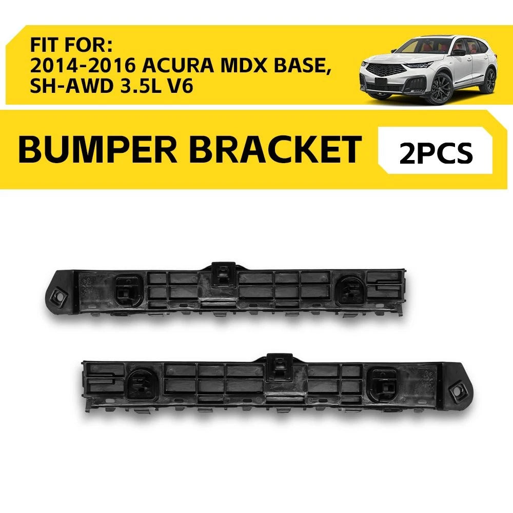 Front Bumper Support Brackets Pair for Acura MDX (2014–2016)