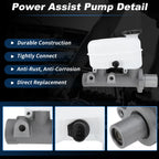 Brake Master Cylinder with Reservoir for Chevy Silverado 1500 (No.M630325)