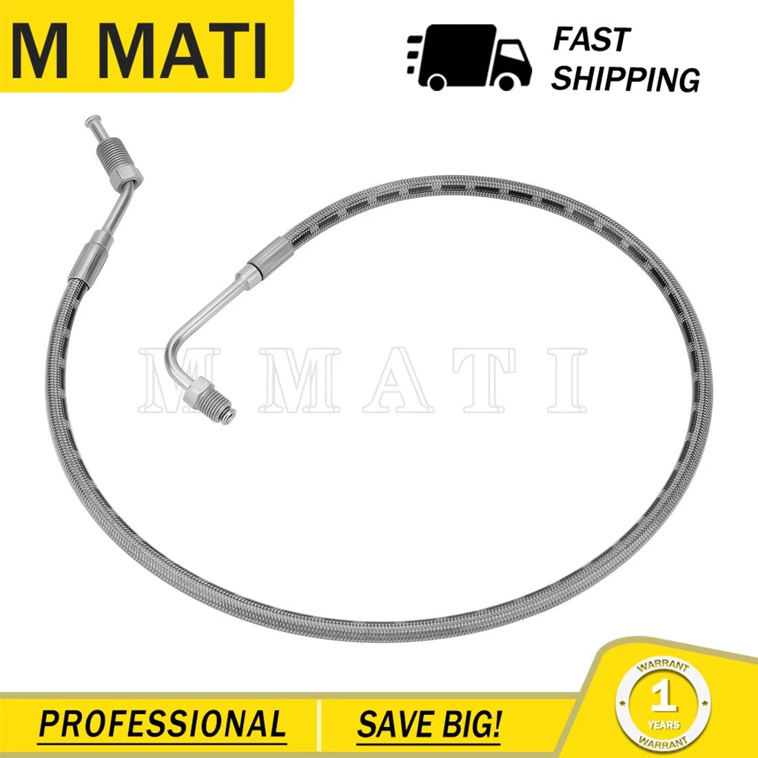 Rear Left Brake Hose 1910493 for Polaris Ranger 425 500 650 (2000–2004)