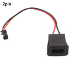 USB Female Socket for Universal Applications (Black)