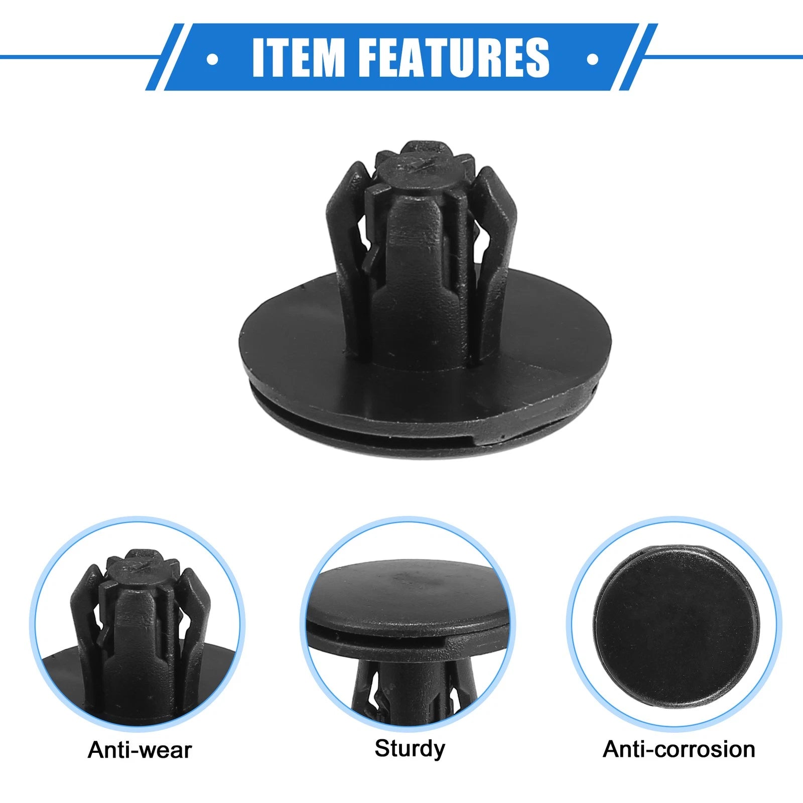 25Pcs Fender Liner Retainer Clip for Honda 