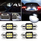 Bright White No Error Festoon 31MM for DE3175 DE3021 (2015–2020)