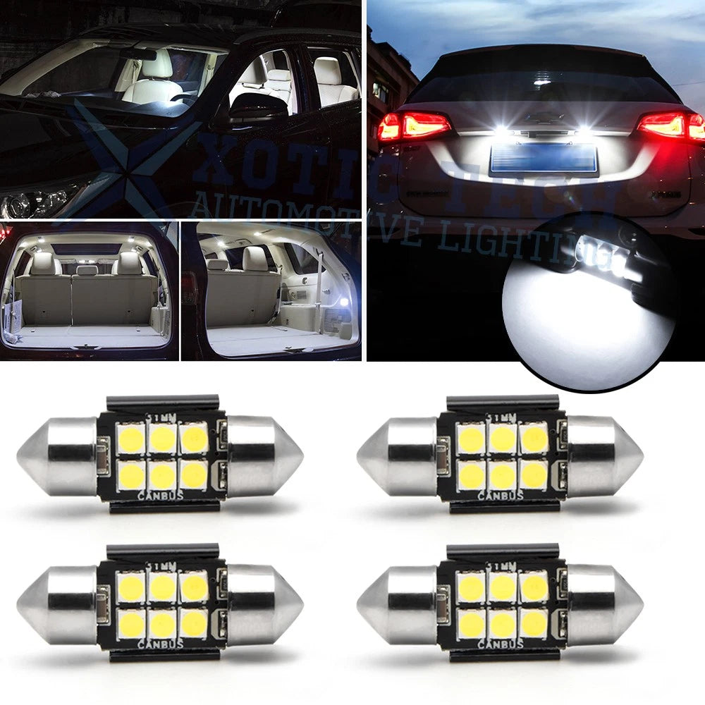 Bright White No Error Festoon 31MM for DE3175 DE3021 (2015–2020)