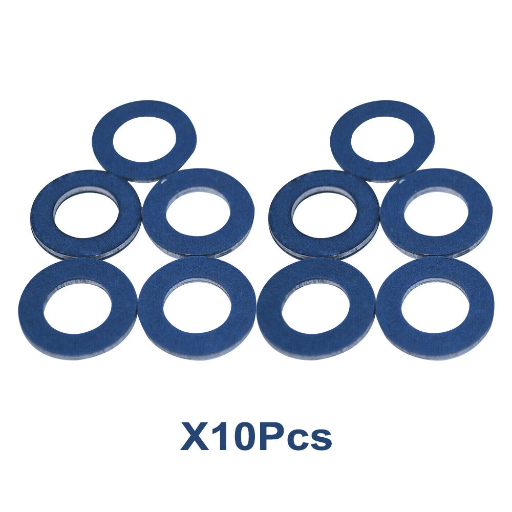 10PCS Oil Drain Sump Plug Washer for Toyota Lexus Daihatsu (1990–2023) 9043012031