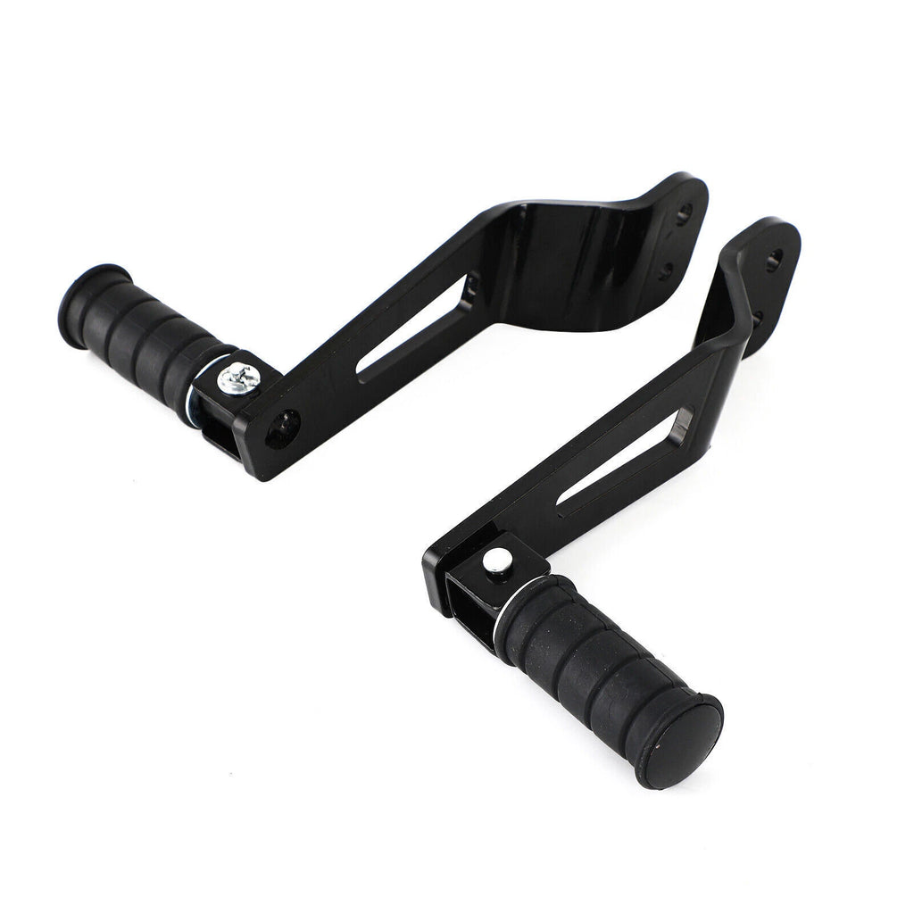 Black Rear Passenger Foot Pegs for Yamaha Bolt XVS950 XVS950R-Spec (2014–2020) T9