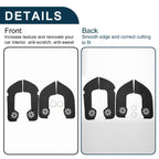 Set of 1 Car Door Leather Anti Kick Pad Sticker for Mercedes-Benz GLB (2020–2025)