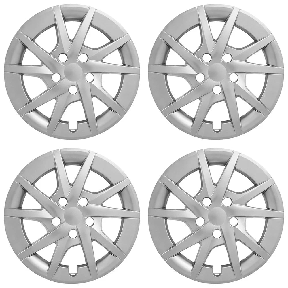16' 10 Spoke Silver Wheel Cover Hubcaps for 2012-2017 Toyota Prius V